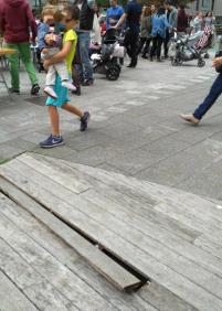 Suelo peligroso en Giuseppe Verdi