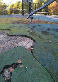 Parque de Alza abandonado