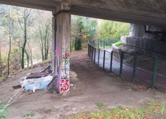 Punto negro vial Amara - Antiguo