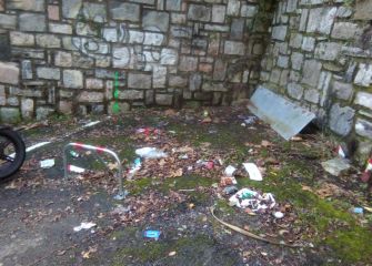 Basura en Egia