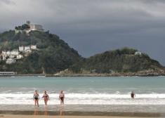 Cabinas playa de la Concha