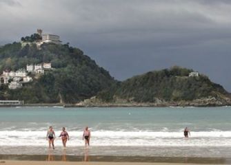 Cabinas playa de la Concha