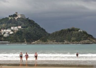 Cabinas playa de la Concha