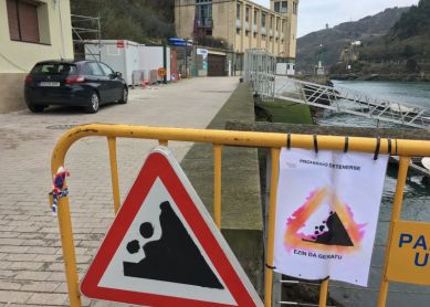 Desprendimientos en Pasaia