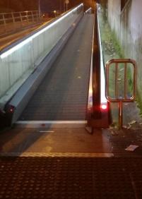 Escaleras mecánicas Intxaurrondo