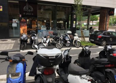 Si hay poco sitio para aparcar...