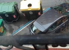 Calle Labayru, en los contenedores olor a muerto, pero ratas o humano? 