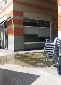 Charco permanente en Donostia