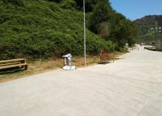 Basura paseo de Ondartxo