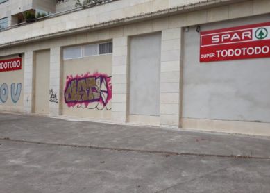 Fachadas traseras olvidadas de Negocios