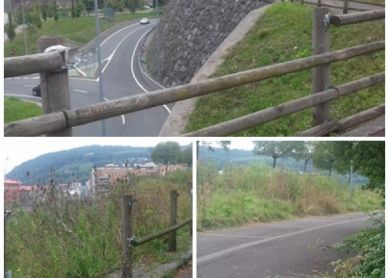 Bidegorri descuidado