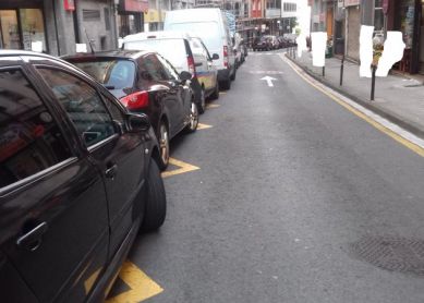 La lotería sancionadora de la calle Azkuene