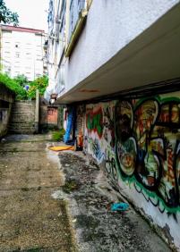 Plaza abandonada en Egia