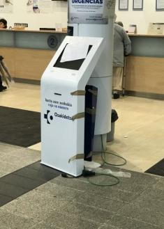 Colas en el ambulatorio de Amara