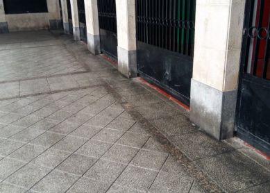 Suciedad impresionante y peligrosa