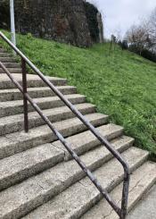Escalón desplazado