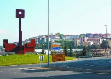 Iluminación rotonda de Gomistegi