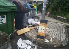 Nueva escombrera en Martutene