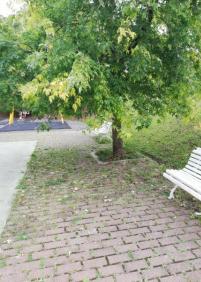 Parque infantil Pio Baroja abandondo