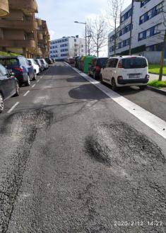 Calzada calle Andoian