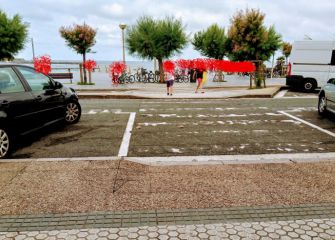 Aquí antiguamente había un paso de cebra.