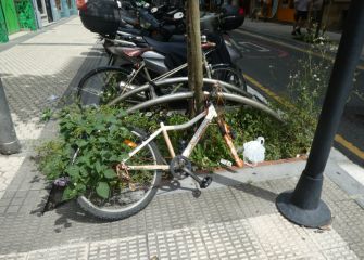 Chatarra de bicicletas