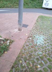 Decadencia en el área de autocaravanas de Berio 