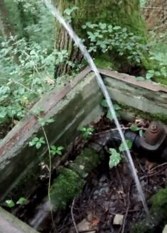 Fuga de agua en Irun