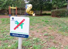 Mutriku, perros en parques, ¡multas ya!