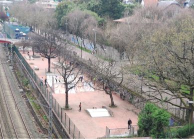 Ruido insoportable de las pistas de skate de Txaparrene