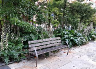 Plaza Iruresoro abandonada