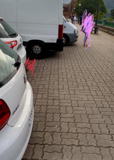 Parking- camping en el Palacio  Miramar