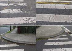 Pasos peatonales peligrosos