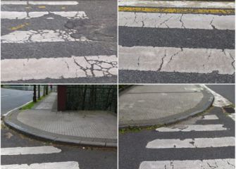 Pasos peatonales peligrosos