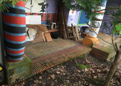 Txantxerreka en estado deplorable