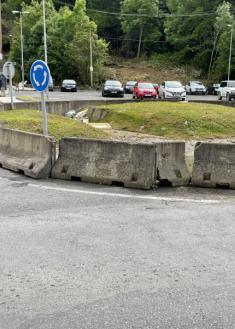 Es normal una rotonda así? 