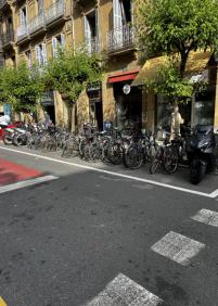 Falta de apoyo a los motoristas donostiarras