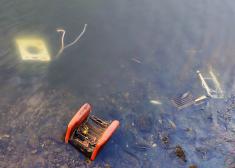 Vertedero en el Urumea