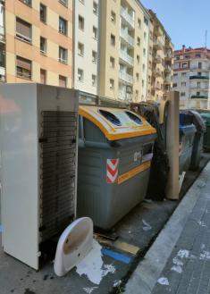 deteriorando la ciudad