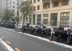 Garaje particular en espacio publico