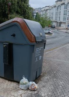 Basuras orgánicas sin recoger