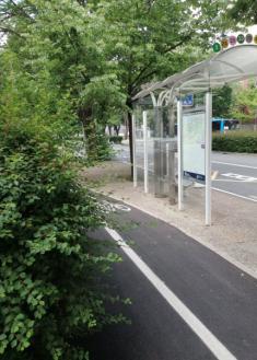 Bidegorri Parada bus Magisterio 43 