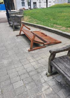 Vandalismo y falta de mantenimiento en Benta Berri