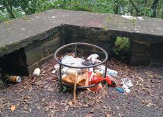 Falta de papeleras en Urgull 