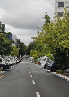 Las caravanas se cambian de calle en Donostia 