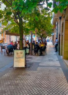 Terraza del bar Cachon