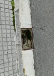 Rejilla desaparecida