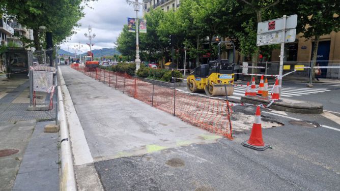 Tráfico en Donostia-San Sebastián