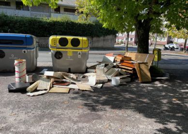 Abren un nuevo vertedero en Paseo de Bera Bera