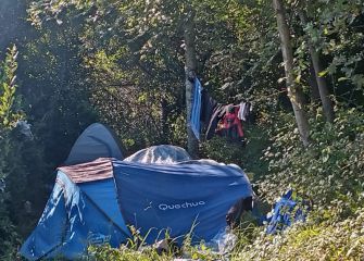 Campamento en Paseo de Arbola (Ulia)